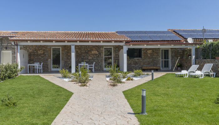 esterno camere residence sardegna la littighedda